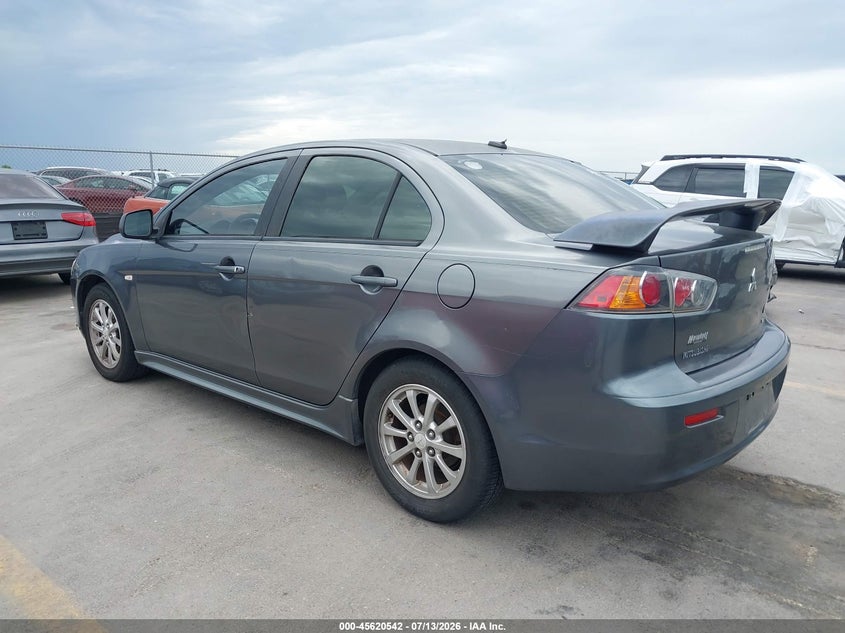 2010 Mitsubishi Lancer VIN JA32U2FU2AU003722 IAAI salvage auction — NORMAL WEAR, Clear (Texas), sold $75 on 2026-07-23 (photo 3)