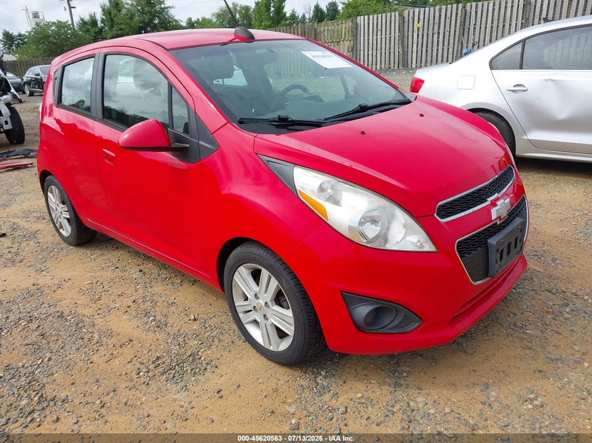 2015 Chevrolet Spark VIN KL8CD6S95FC755130 IAAI salvage auction — NORMAL WEAR, Clear (Virginia), sold $675 on 2026-07-27 (photo 1)