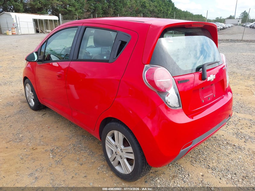 2015 Chevrolet Spark VIN KL8CD6S95FC755130 IAAI salvage auction — NORMAL WEAR, Clear (Virginia), sold $675 on 2026-07-27 (photo 3)
