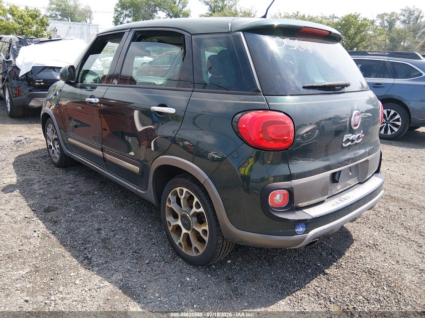 2014 Fiat 500l VIN ZFBCFADH6EZ021684 IAAI salvage auction — NORMAL WEAR, Clear (New Jersey), sold $525 on 2026-07-29 (photo 3)