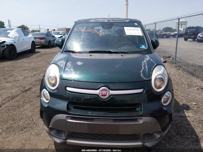 2014 Fiat 500l VIN ZFBCFADH6EZ021684 IAAI salvage auction — NORMAL WEAR, Clear (New Jersey), sold $525 on 2026-07-29 (photo 6)