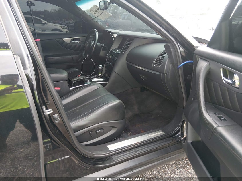 2014 Infiniti Qx70 VIN JN8CS1MU7EM451439 IAAI salvage auction — NORMAL WEAR, Clear (Florida), sold $700 on 2026-07-21 (photo 5)