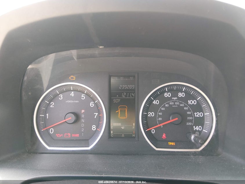 2007 Honda Cr-v VIN JHLRE38717C020247 IAAI salvage auction — NORMAL WEAR, Clear (Massachusetts), sold $525 on 2026-07-29 (photo 7)