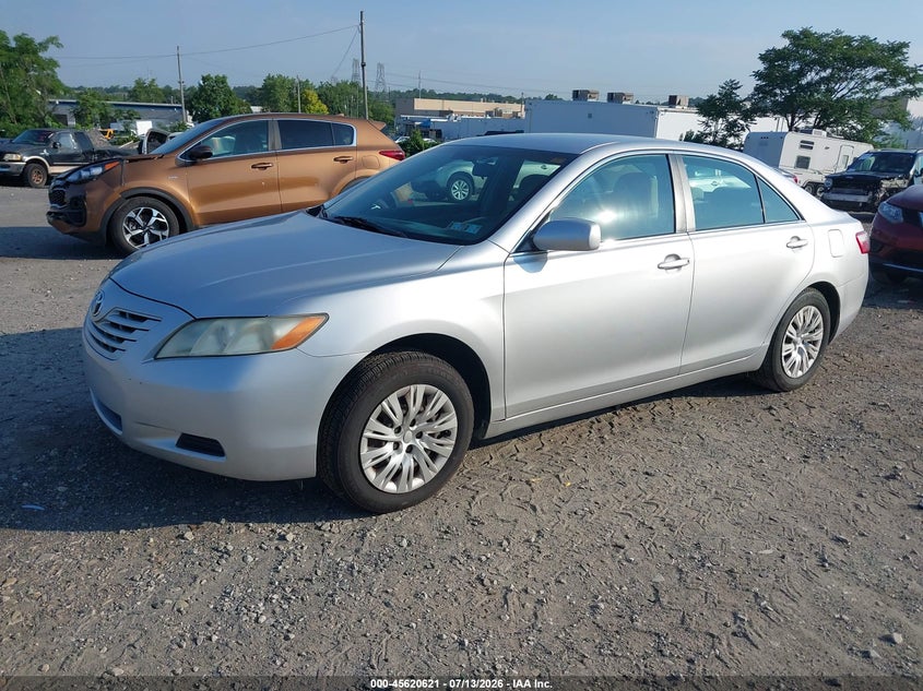 2008 Toyota Camry VIN 4T1BE46K08U232642 IAAI salvage auction — NORMAL WEAR, Clear (Pennsylvania), sold $825 on 2026-07-18 (photo 2)