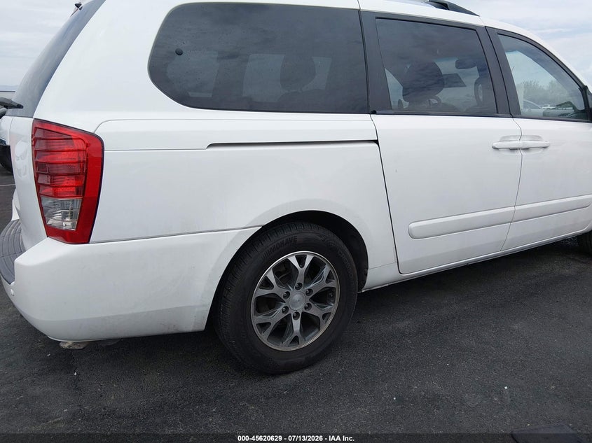 2014 Kia SEDONA VIN KNDMG4C71E6546890 IAAI salvage auction — NORMAL WEAR, Clear (Nevada), sold $25 on 2026-07-17 (photo 6)