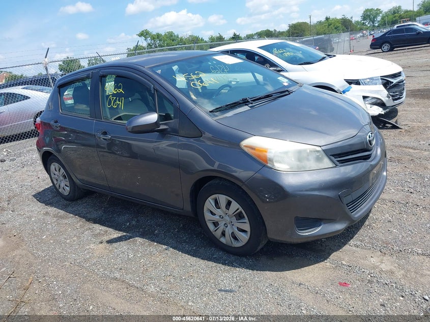 2013 Toyota Yaris VIN JTDKTUD39DD544281 IAAI salvage auction — NORMAL WEAR, Clear (Virginia), sold $2,300 on 2026-07-28 (photo 1)