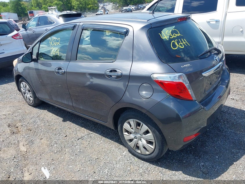 2013 Toyota Yaris VIN JTDKTUD39DD544281 IAAI salvage auction — NORMAL WEAR, Clear (Virginia), sold $2,300 on 2026-07-28 (photo 3)