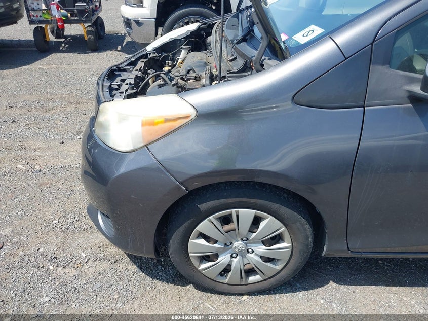 2013 Toyota Yaris VIN JTDKTUD39DD544281 IAAI salvage auction — NORMAL WEAR, Clear (Virginia), sold $2,300 on 2026-07-28 (photo 6)