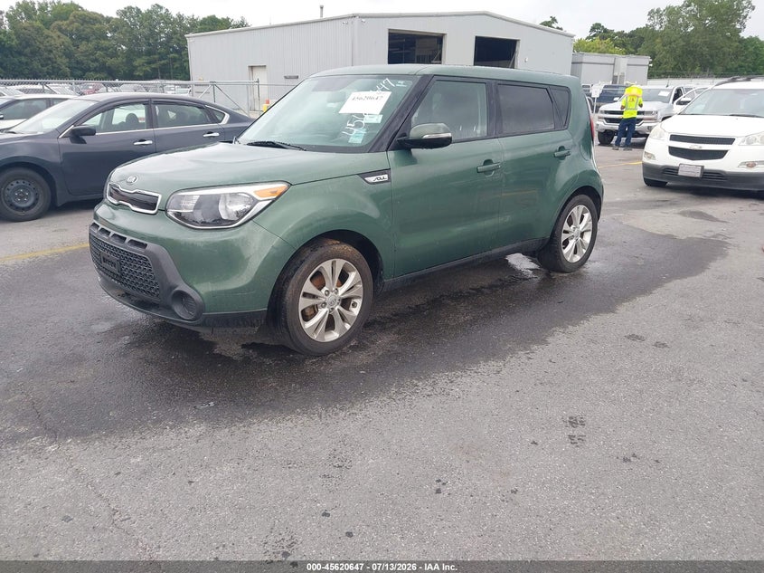 2014 Kia Soul VIN KNDJP3A55E7048104 IAAI salvage auction — NORMAL WEAR, Clear (Georgia), sold $1,050 on 2026-07-23 (photo 2)