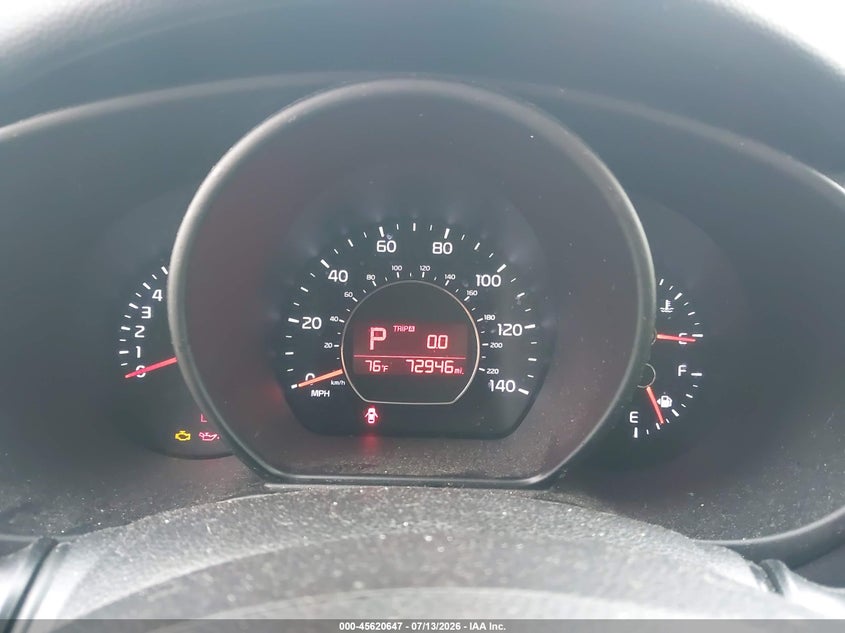 2014 Kia Soul VIN KNDJP3A55E7048104 IAAI salvage auction — NORMAL WEAR, Clear (Georgia), sold $1,050 on 2026-07-23 (photo 7)
