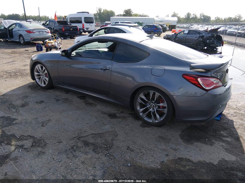 2015 Hyundai Genesis VIN KMHHU6KJ4FU125631 IAAI salvage auction — NORMAL WEAR, Clear (Virginia), sold $3,200 on 2026-07-31 (photo 3)