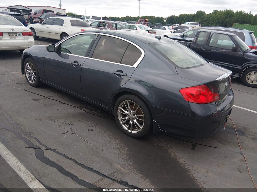 2011 Infiniti G37 VIN JN1CV6AP1BM301386 IAAI salvage auction — NORMAL WEAR, Clear (Texas), sold $325 on 2026-07-29 (photo 3)