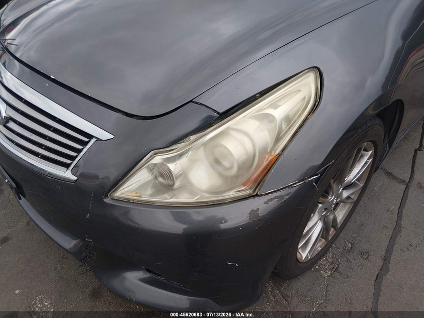 2011 Infiniti G37 VIN JN1CV6AP1BM301386 IAAI salvage auction — NORMAL WEAR, Clear (Texas), sold $325 on 2026-07-29 (photo 6)