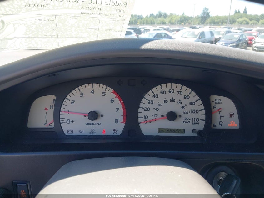 2003 Toyota Tacoma VIN 5TEGN92N63Z254801 IAAI salvage auction — NORMAL WEAR, Clear - Public Restricted (Oregon), sold $3,500 on 2026-07-16 (photo 7)