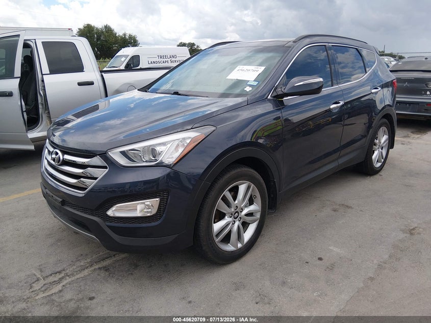 2016 Hyundai Santa fe VIN 5XYZW4LA1GG305996 IAAI salvage auction — NORMAL WEAR, Clear (Texas), sold $2,550 on 2026-07-23 (photo 2)
