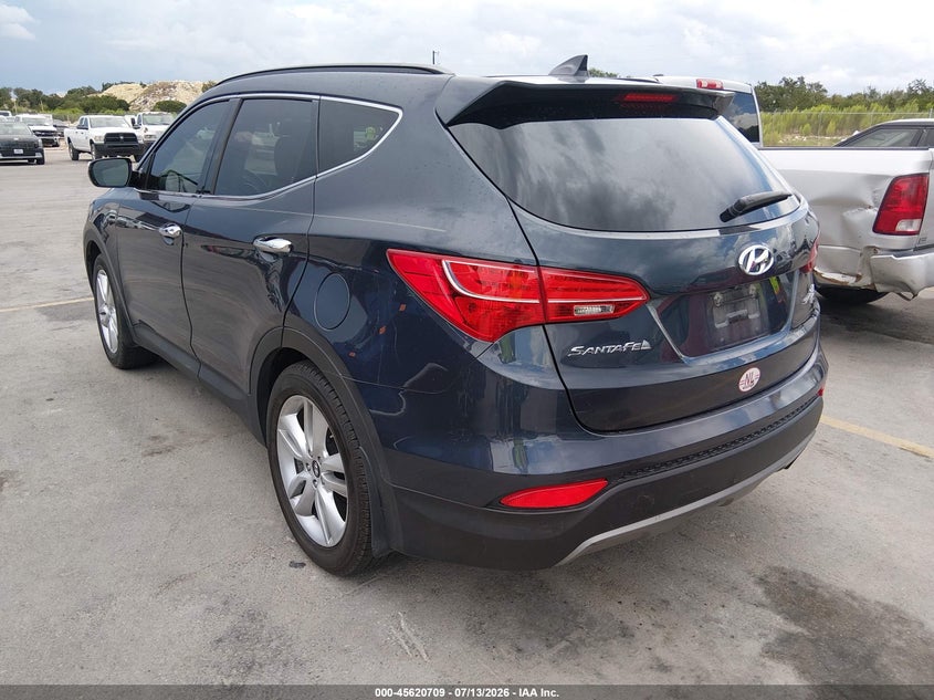 2016 Hyundai Santa fe VIN 5XYZW4LA1GG305996 IAAI salvage auction — NORMAL WEAR, Clear (Texas), sold $2,550 on 2026-07-23 (photo 3)