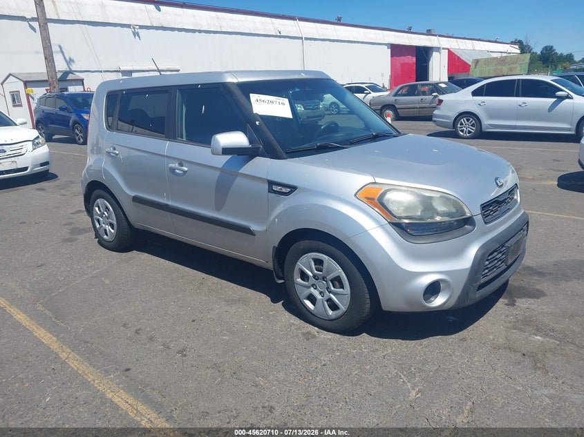 2013 Kia Soul VIN KNDJT2A5XD7512525 IAAI salvage auction — NORMAL WEAR, Clear - Public Restricted (Oregon), sold $375 on 2026-07-30 (photo 1)