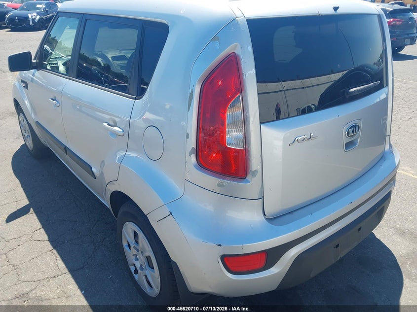 2013 Kia Soul VIN KNDJT2A5XD7512525 IAAI salvage auction — NORMAL WEAR, Clear - Public Restricted (Oregon), sold $375 on 2026-07-30 (photo 6)