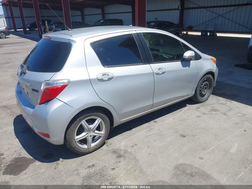 2014 Toyota Yaris VIN VNKKTUD35EA009393 IAAI salvage auction — NORMAL WEAR, Clear - Dealer Only (California), sold $25 on 2026-07-28 (photo 4)