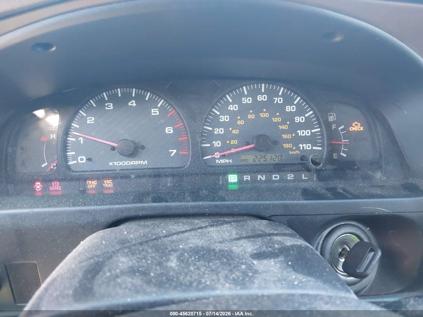 2001 Toyota 4runner VIN JT3GN86R510199914 IAAI salvage auction — NORMAL WEAR, App For Dup Clear (California), sold $350 on 2026-07-24 (photo 7)
