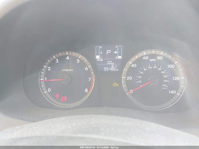2017 Hyundai Accent VIN KMHCT4AE7HU354460 IAAI salvage auction — NORMAL WEAR, Clear (Washington), sold $1,000 on 2026-07-29 (photo 7)