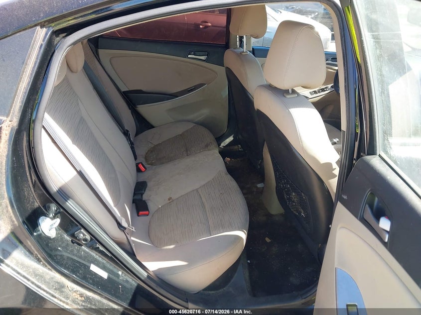 2017 Hyundai Accent VIN KMHCT4AE7HU354460 IAAI salvage auction — NORMAL WEAR, Clear (Washington), sold $1,000 on 2026-07-29 (photo 8)