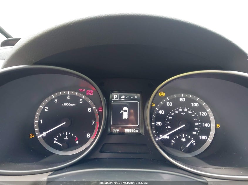 2017 Hyundai Santa fe VIN KM8SM4HF4HU226037 IAAI salvage auction — NORMAL WEAR, Clear (North Carolina), sold $2,500 on 2026-07-17 (photo 7)