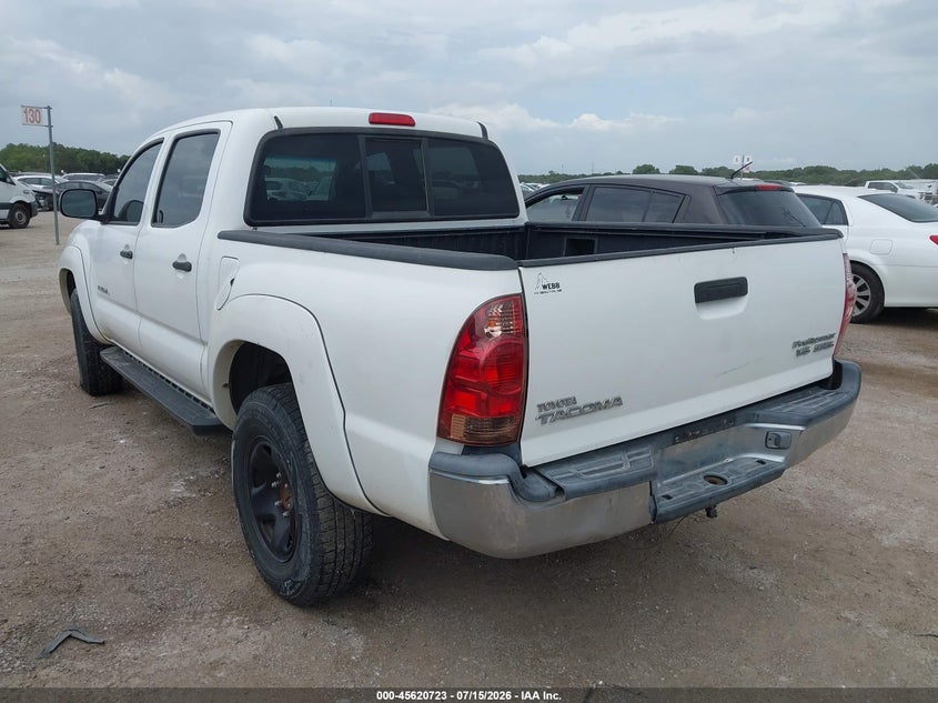 2006 Toyota Tacoma VIN 5TEJU62N36Z207320 IAAI salvage auction — NORMAL WEAR, Original (Texas), sold $25 on 2026-07-28 (photo 3)