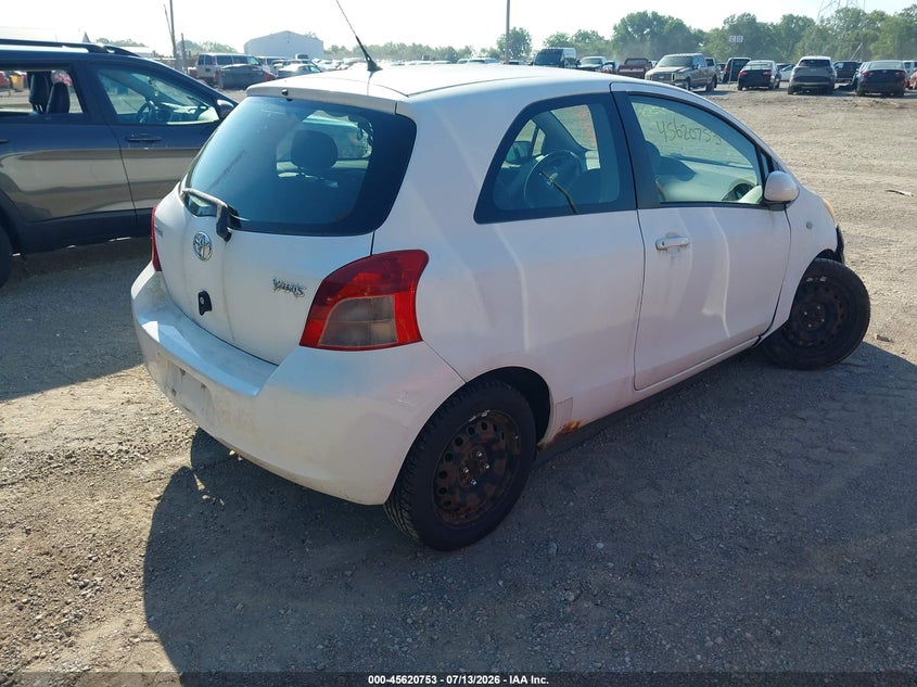2008 Toyota Yaris VIN JTDJT923385140436 IAAI salvage auction — NORMAL WEAR, Clear (Indiana), sold $325 on 2026-07-29 (photo 4)
