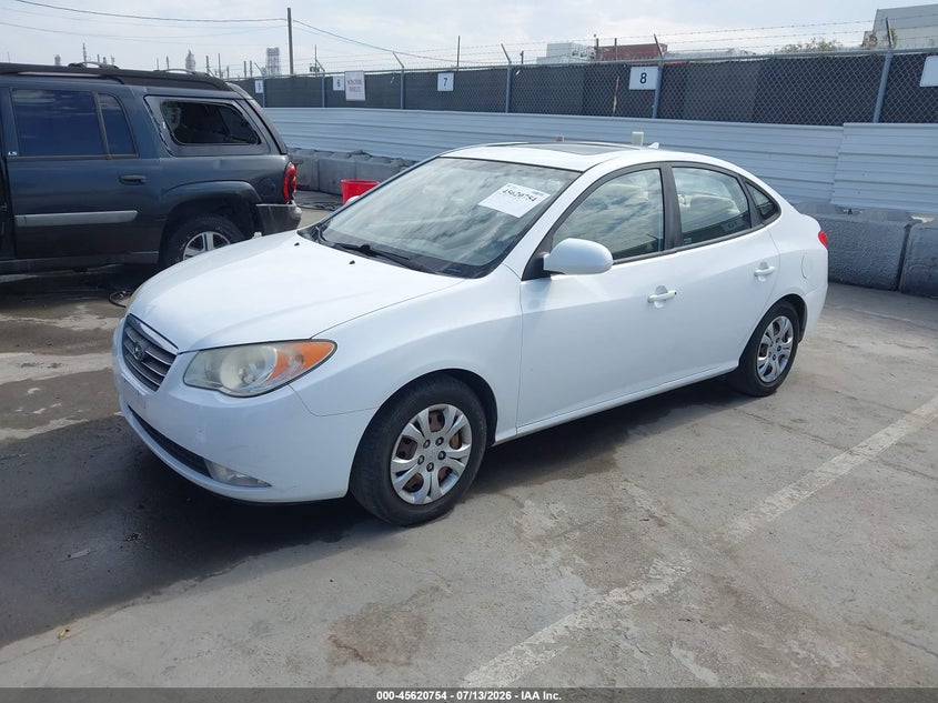 2009 Hyundai Elantra VIN KMHDU46D49U731121 IAAI salvage auction — NORMAL WEAR, Duplicate Paperwork (California), sold $350 on 2026-07-29 (photo 2)