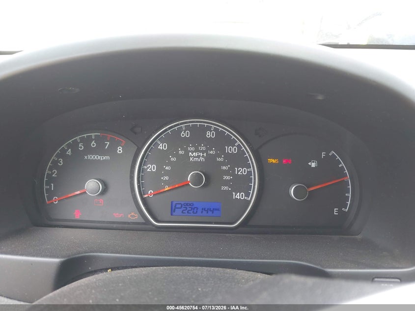2009 Hyundai Elantra VIN KMHDU46D49U731121 IAAI salvage auction — NORMAL WEAR, Duplicate Paperwork (California), sold $350 on 2026-07-29 (photo 7)