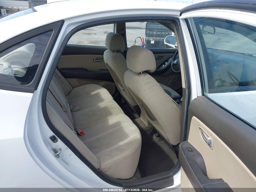 2009 Hyundai Elantra VIN KMHDU46D49U731121 IAAI salvage auction — NORMAL WEAR, Duplicate Paperwork (California), sold $350 on 2026-07-29 (photo 8)