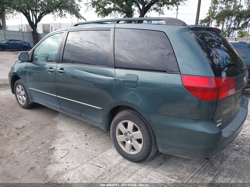 2004 Toyota Sienna VIN 5TDZA22C34S210683 IAAI salvage auction — SIDE, Clear (Florida), sold $900 on 2026-07-15 (photo 6)