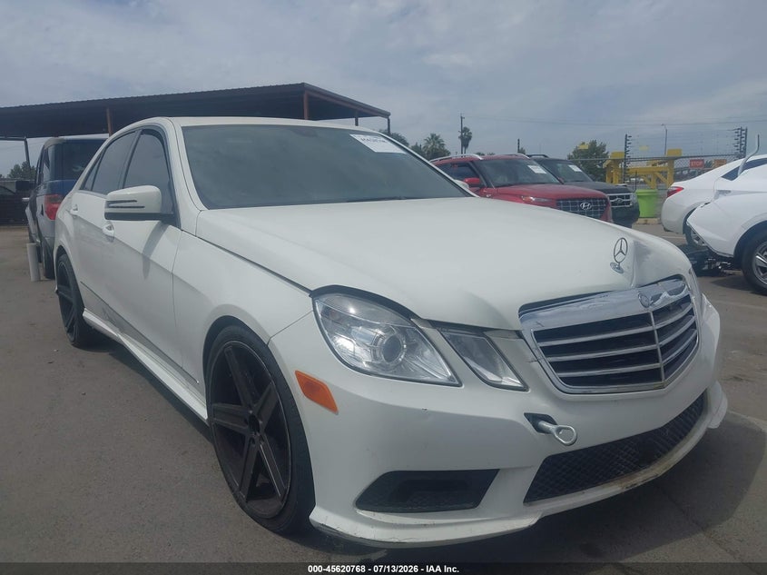 2011 Mercedes-benz E-class VIN WDDHF5GB6BA444976 IAAI salvage auction — NORMAL WEAR, Salvage Title (California), sold $450 on 2026-07-28 (photo 1)