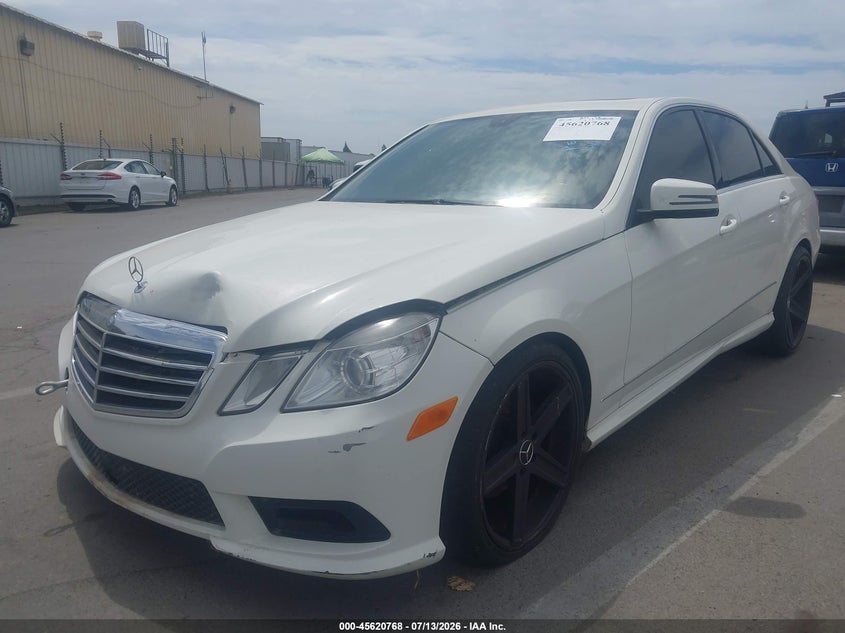 2011 Mercedes-benz E-class VIN WDDHF5GB6BA444976 IAAI salvage auction — NORMAL WEAR, Salvage Title (California), sold $450 on 2026-07-28 (photo 2)