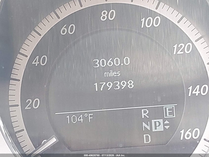 2011 Mercedes-benz E-class VIN WDDHF5GB6BA444976 IAAI salvage auction — NORMAL WEAR, Salvage Title (California), sold $450 on 2026-07-28 (photo 7)