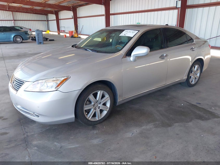 2007 Lexus Es 350 VIN JTHBJ46GX72127286 IAAI salvage auction — NORMAL WEAR, Clear - Dealer Only (California), sold $825 on 2026-07-28 (photo 2)