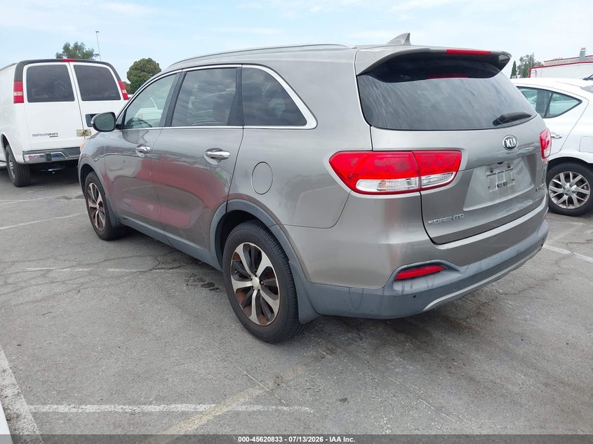 2016 Kia Sorento VIN 5XYPH4A18GG123166 IAAI salvage auction — NORMAL WEAR, Clear - Dealer Only (California), sold $1,150 on 2026-07-30 (photo 3)