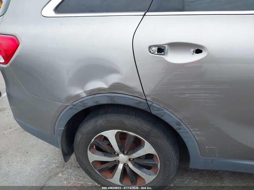 2016 Kia Sorento VIN 5XYPH4A18GG123166 IAAI salvage auction — NORMAL WEAR, Clear - Dealer Only (California), sold $1,150 on 2026-07-30 (photo 6)