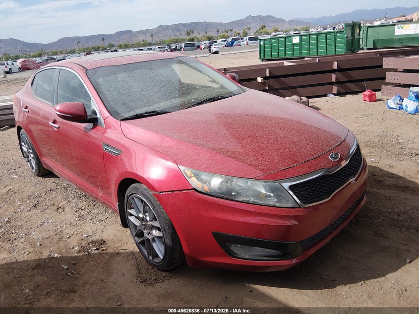 2012 Kia Optima VIN 5XXGM4A79CG052719 IAAI salvage auction — NORMAL WEAR, Clear-Dealer Only (Arizona), sold $25 on 2026-07-21 (photo 1)