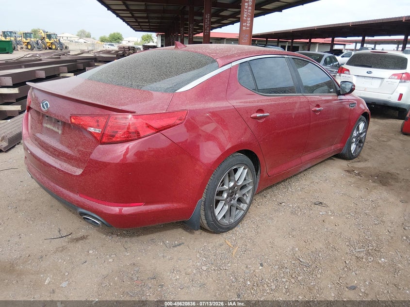 2012 Kia Optima VIN 5XXGM4A79CG052719 IAAI salvage auction — NORMAL WEAR, Clear-Dealer Only (Arizona), sold $25 on 2026-07-21 (photo 4)