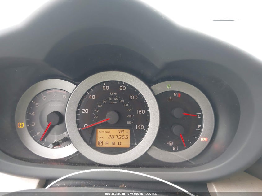 2007 Toyota Rav4 VIN JTMZD33V975046976 IAAI salvage auction — NORMAL WEAR, Original (Texas), sold $25 on 2026-07-29 (photo 7)