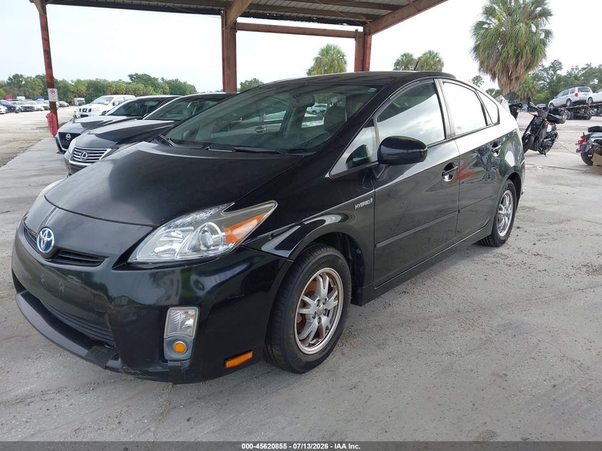 2010 Toyota Prius VIN JTDKN3DU7A5161281 IAAI salvage auction — NORMAL WEAR, Clear (Florida), sold $300 on 2026-07-28 (photo 2)