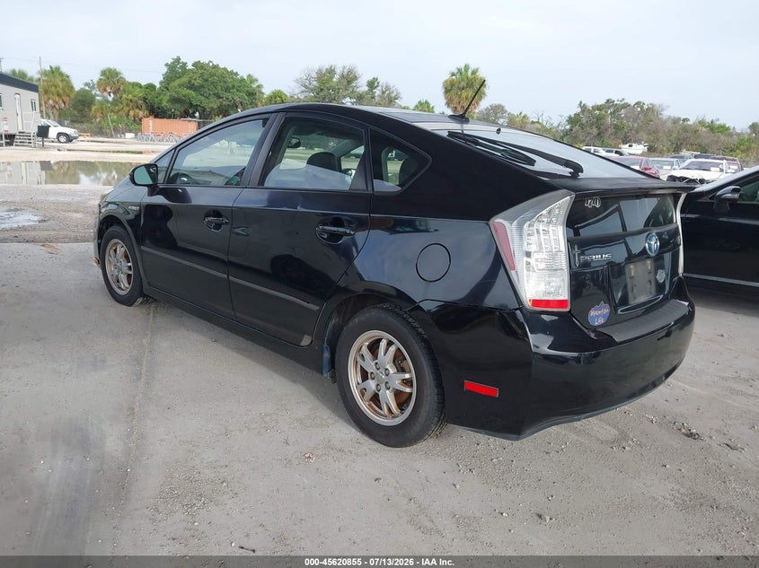 2010 Toyota Prius VIN JTDKN3DU7A5161281 IAAI salvage auction — NORMAL WEAR, Clear (Florida), sold $300 on 2026-07-28 (photo 3)