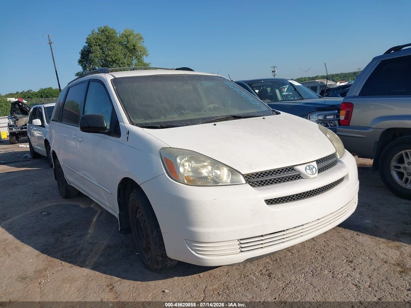 2005 Toyota Sienna VIN 5TDZA23C05S291240 IAAI salvage auction — NORMAL WEAR, Clear - Public Restricted (Oklahoma), sold $925 on 2026-08-01 (photo 1)