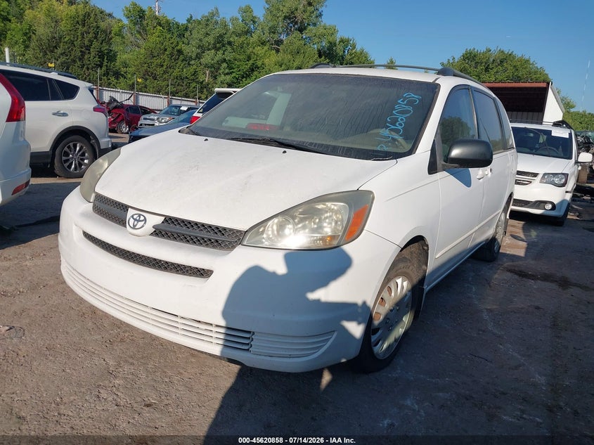 2005 Toyota Sienna VIN 5TDZA23C05S291240 IAAI salvage auction — NORMAL WEAR, Clear - Public Restricted (Oklahoma), sold $925 on 2026-08-01 (photo 2)