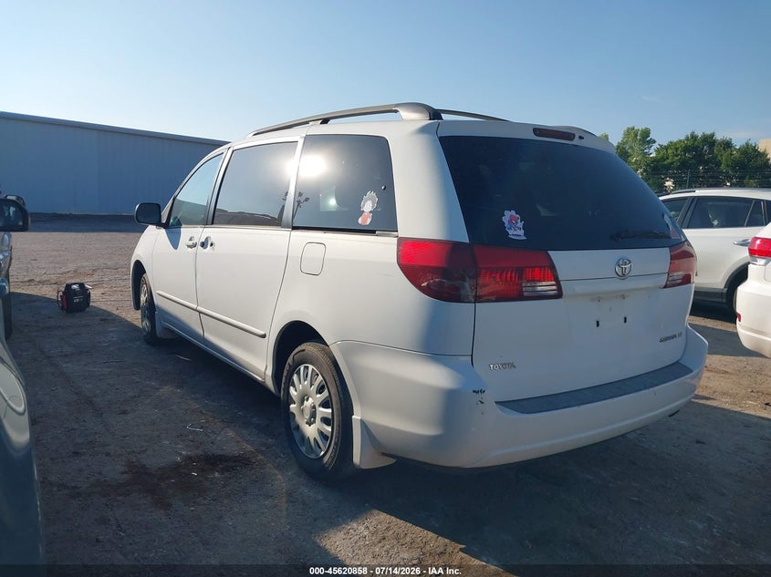 2005 Toyota Sienna VIN 5TDZA23C05S291240 IAAI salvage auction — NORMAL WEAR, Clear - Public Restricted (Oklahoma), sold $925 on 2026-08-01 (photo 3)