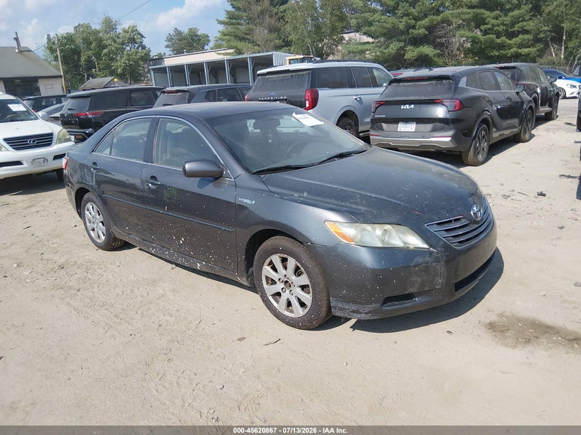 2007 Toyota Camry hybrid VIN JTNBB46K773044004 IAAI salvage auction — NORMAL WEAR, Original (New Hampshire), sold $25 on 2026-07-29 (photo 1)