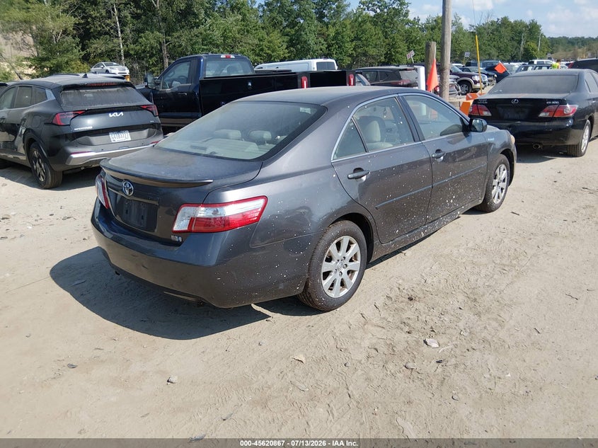 2007 Toyota Camry hybrid VIN JTNBB46K773044004 IAAI salvage auction — NORMAL WEAR, Original (New Hampshire), sold $25 on 2026-07-29 (photo 4)