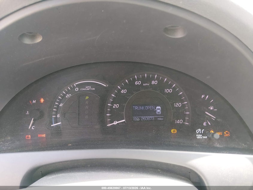 2007 Toyota Camry hybrid VIN JTNBB46K773044004 IAAI salvage auction — NORMAL WEAR, Original (New Hampshire), sold $25 on 2026-07-29 (photo 7)